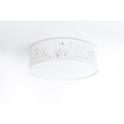 Plafon dziecięcy SWEET DREAMS 2xE27/60W/230V śr. 40 cm