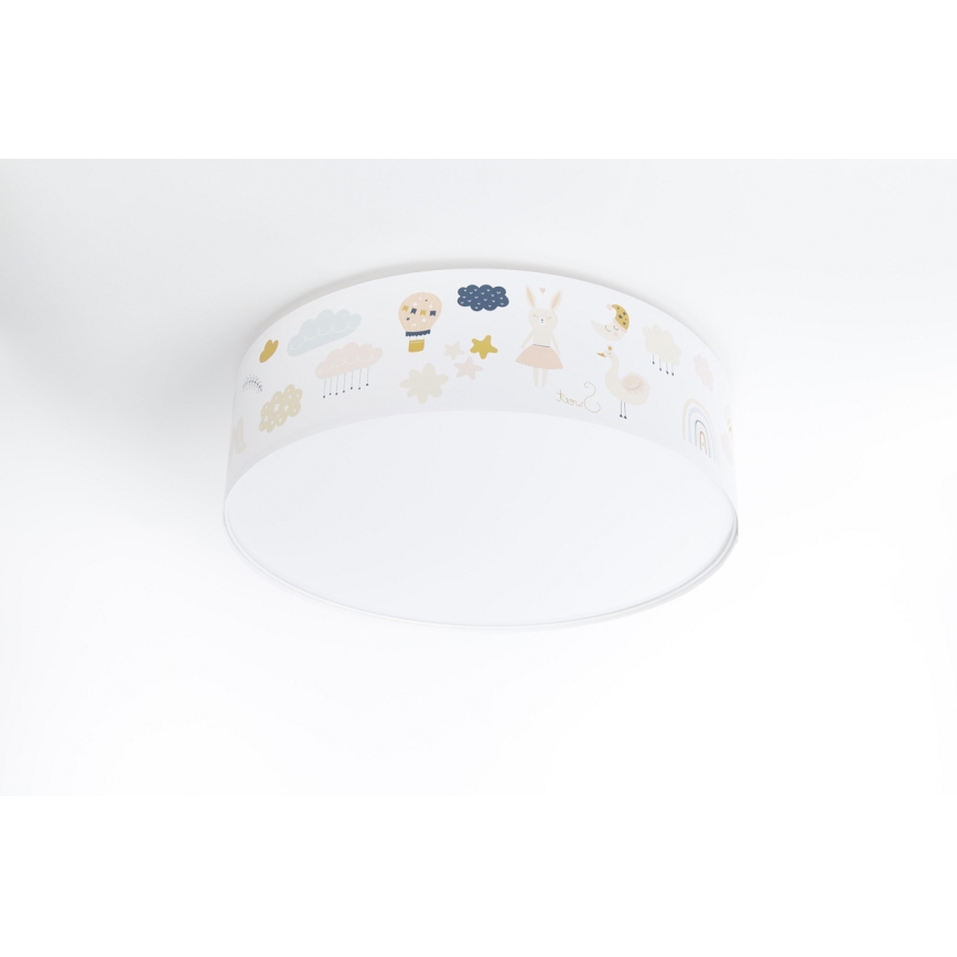 Plafon dziecięcy SWEET DREAMS 2xE27/60W/230V śr. 40 cm
