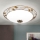 Plafon FLEUR 3xE27/60W/230V śr. 50 cm brąz