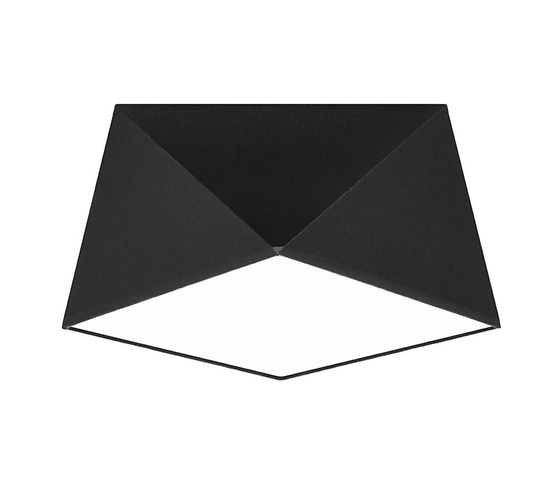 Plafon HEXA 1xE27/60W/230V czarny