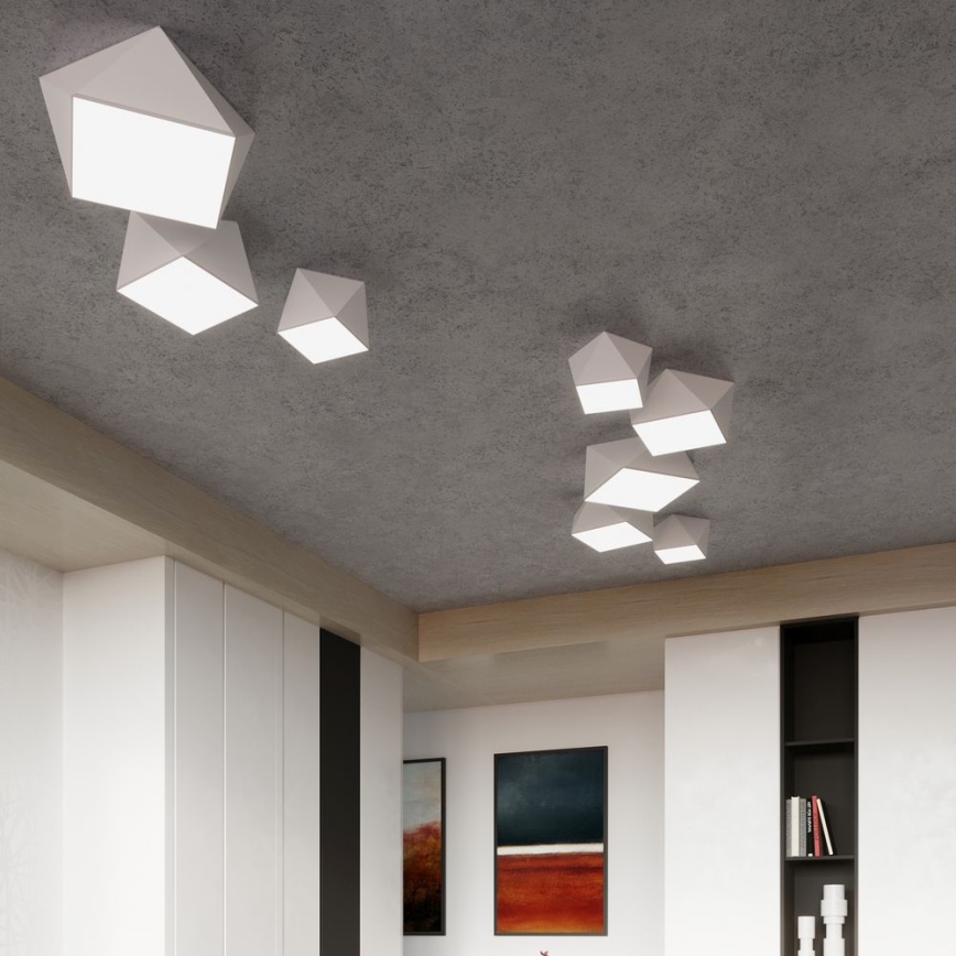 Plafon HEXA 3xE27/60W/230V biały