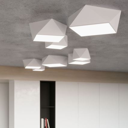 Plafon HEXA 3xE27/60W/230V biały