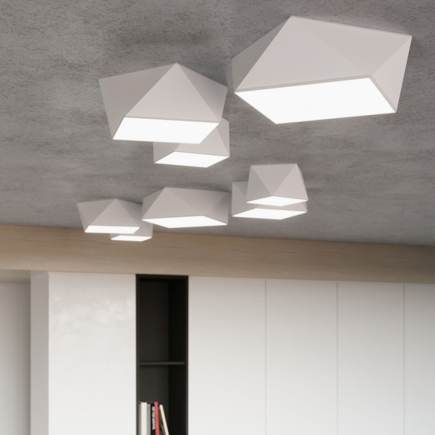 Plafon HEXA 3xE27/60W/230V biały
