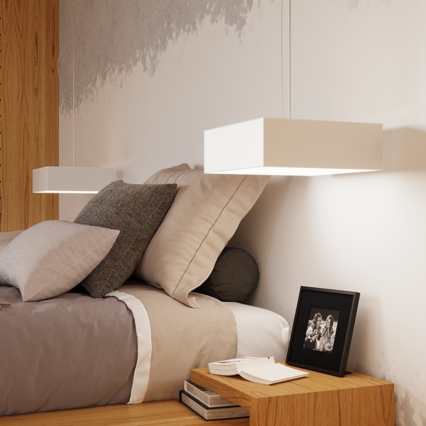 Sollux SL.0138 - Plafon HORUS 35 2xE27/60W/230V biały