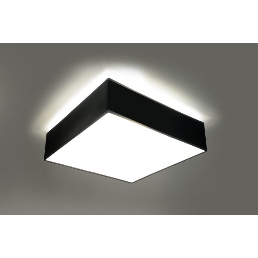 Plafon HORUS 35 2xE27/60W/230V czarny