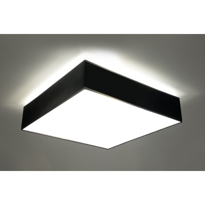 Plafon HORUS 45 3xE27/60W/230V czarny
