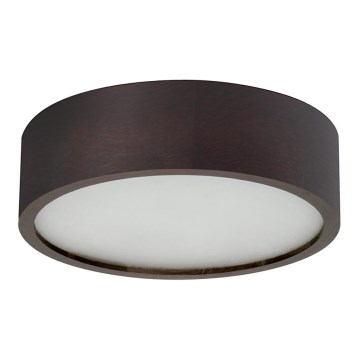 Plafon JASMIN 1xE27/20W/230V ø 27,5 cm wenge