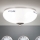 Plafon LANDHAUS 2xE27/60W/230V śr. 28 cm matowy chrom/biały