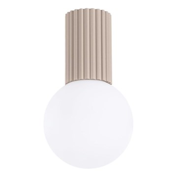 Plafon łazienkowy HALO 1xG9/8W/230V śr. 12 cm IP44 beżowy