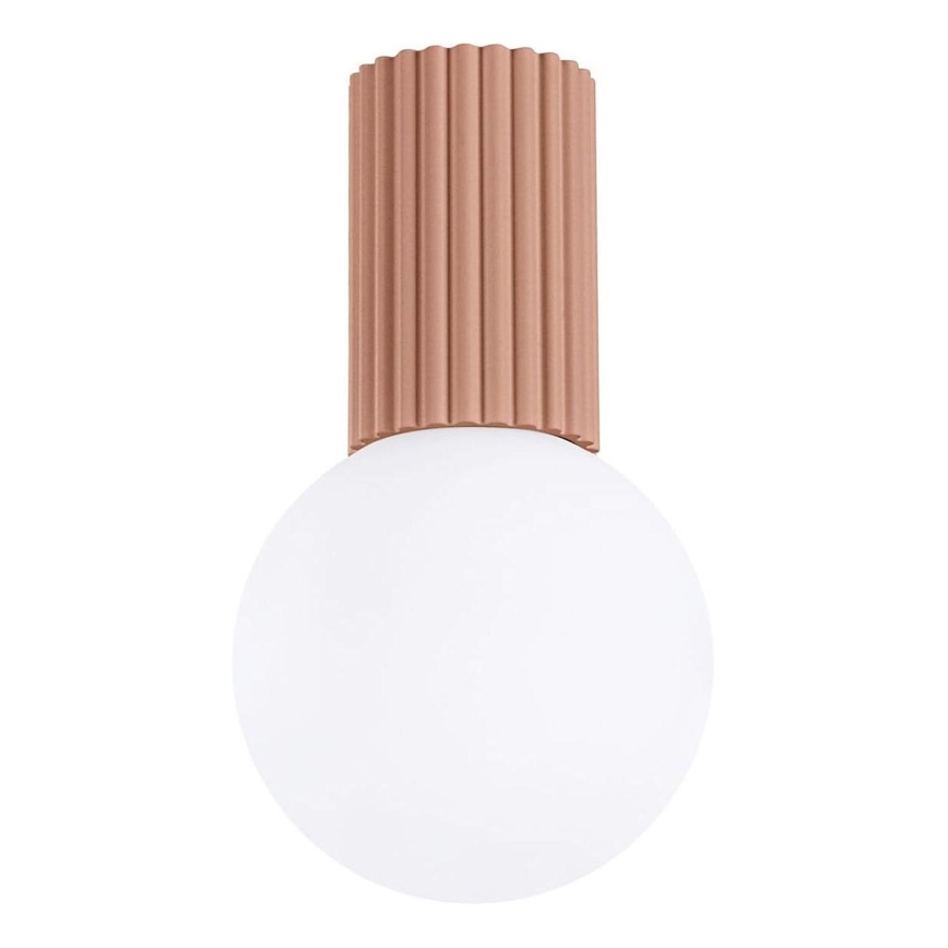 Plafon łazienkowy HALO 1xG9/8W/230V śr. 12 cm IP44 brązowy