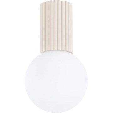 Plafon łazienkowy HALO 1xG9/8W/230V śr. 12 cm IP44 kremowy