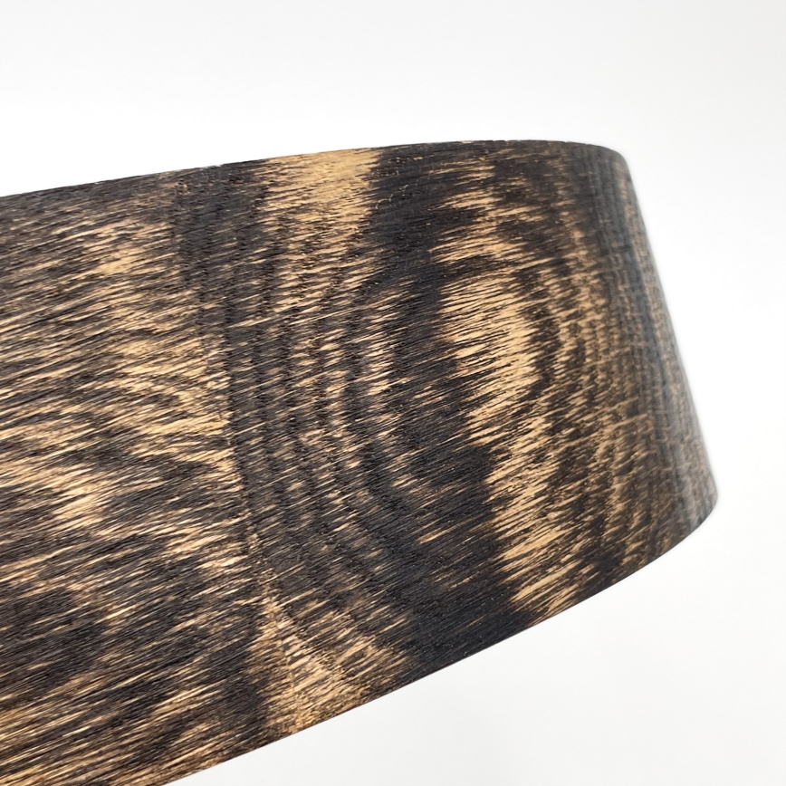 Plafon łazienkowy OAK SMOKY 2xE27/15W/230V IP54 ø 27,5 cm dąb/brązowy