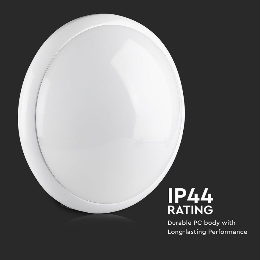 Plafon łazienkowy z czujnikiem 1xE27/60W/230V IP44 ø 29,6 cm