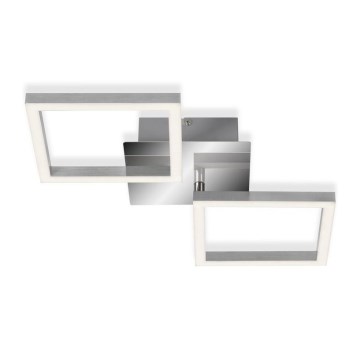 Plafon LED/10W/230V 3000K chrom matowy