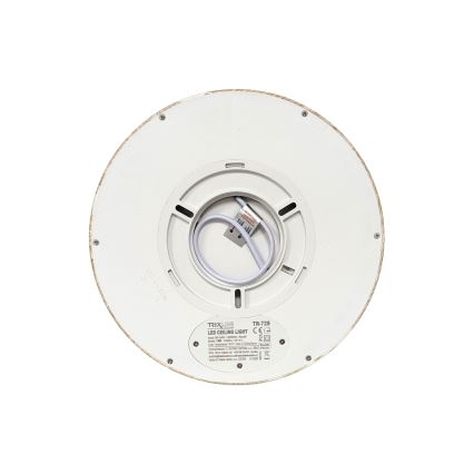 Plafon LED 18 W/230 V, 3000/4000/6500 K, Ø 23 cm, beżowy