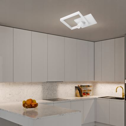 Plafon LED 38W/230V + 1xGU10/30W biały