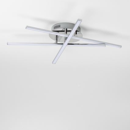 Plafon LED 3xLED/3W/230V, błyszczący chrom