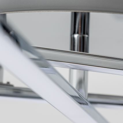 Plafon LED 3xLED/3W/230V, błyszczący chrom