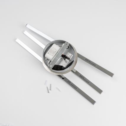 Plafon LED 3xLED/3W/230V, błyszczący chrom