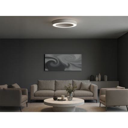 Plafon LED/80W/230V 3000/4000/6500K śr. 80 cm biały