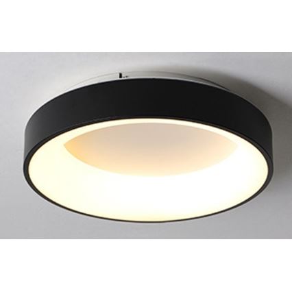 Plafon LED DRAX LED/32W/230V 3000-6000K śr. 38 cm czarny