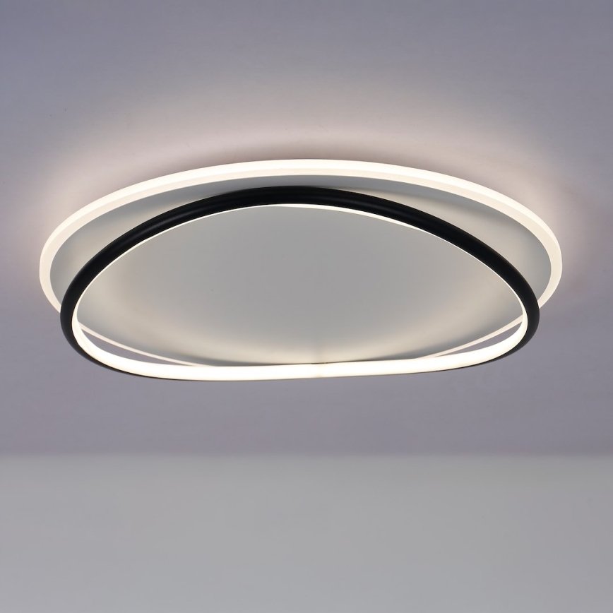 Plafon LED HALO LED/38W/230V Ø 50 cm czarny