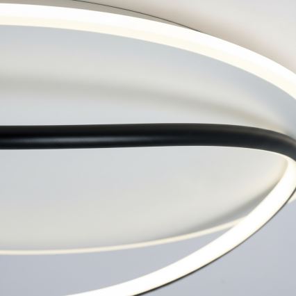 Plafon LED HALO LED/38W/230V Ø 50 cm czarny