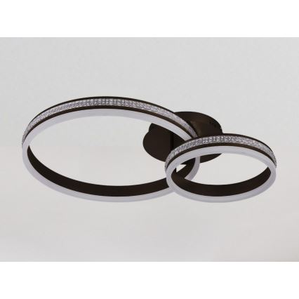 Plafon LED ściemnialny natynkowy LED/110W/230V 3000-6500K + pilot zdalnego sterowania