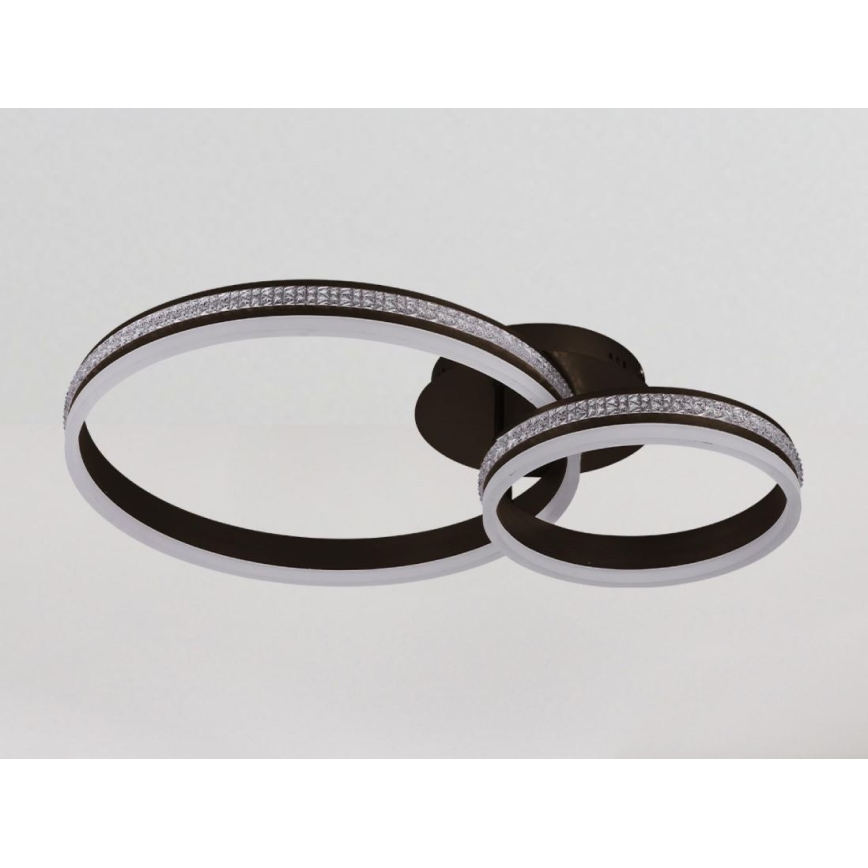 Plafon LED ściemnialny natynkowy LED/110W/230V 3000-6500K + pilot zdalnego sterowania