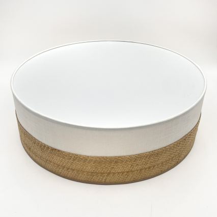 Lampa sufitowa LED SIRJA BOHO LED/36W/230V 4000K śr. 45 cm beżowa/biała