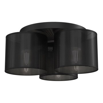 Plafon LOFT SHADE 3xE27/60W/230V czarny
