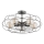 Plafon LOTOS 5xE27/15W/230V antracyt