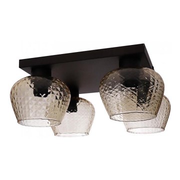 Plafon MADERA 4xE27/60W/230V