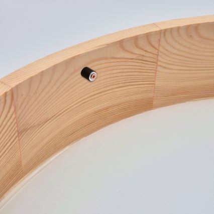 Plafon NATURAL 3xE27/60W/230V ø 47 cm sosna