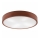 Plafon NATURAL 4xE27/60W/230V ø 57,5 cm sosna/brązowy