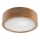 Plafon OAK 1xE27/60W/230V dąb ø 27,5 cm