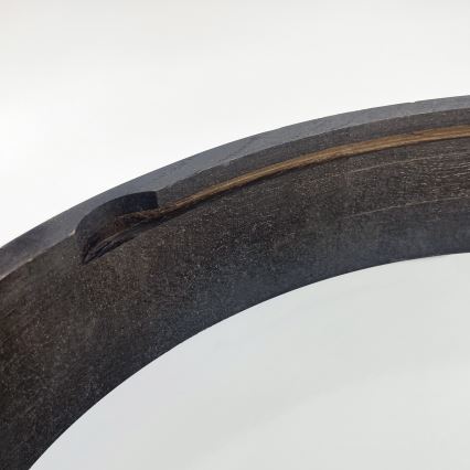 Plafon OAK SMOKY 3xE27/15W/230V ø 47,5 cm dąb/ciemnobrązowy