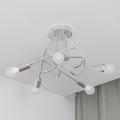 Plafon OXFORD 5xE27/15W/230V chrom błyszczący