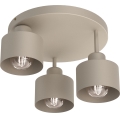 Plafon PARKLA 3xE27/15W/230V beżowy