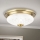 Plafon PORTO 1xE27/40W/230V śr. 26 cm złoty