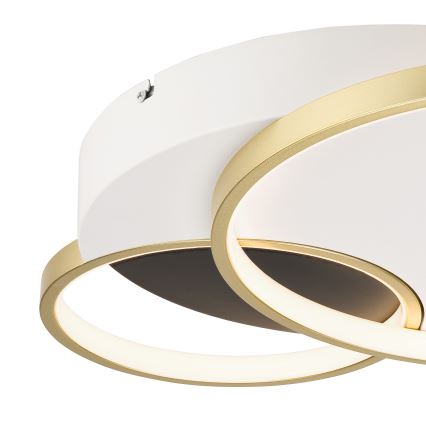 Plafon ściemnialny BENITO LED/31W/230V 3000-6500K biały/złoty