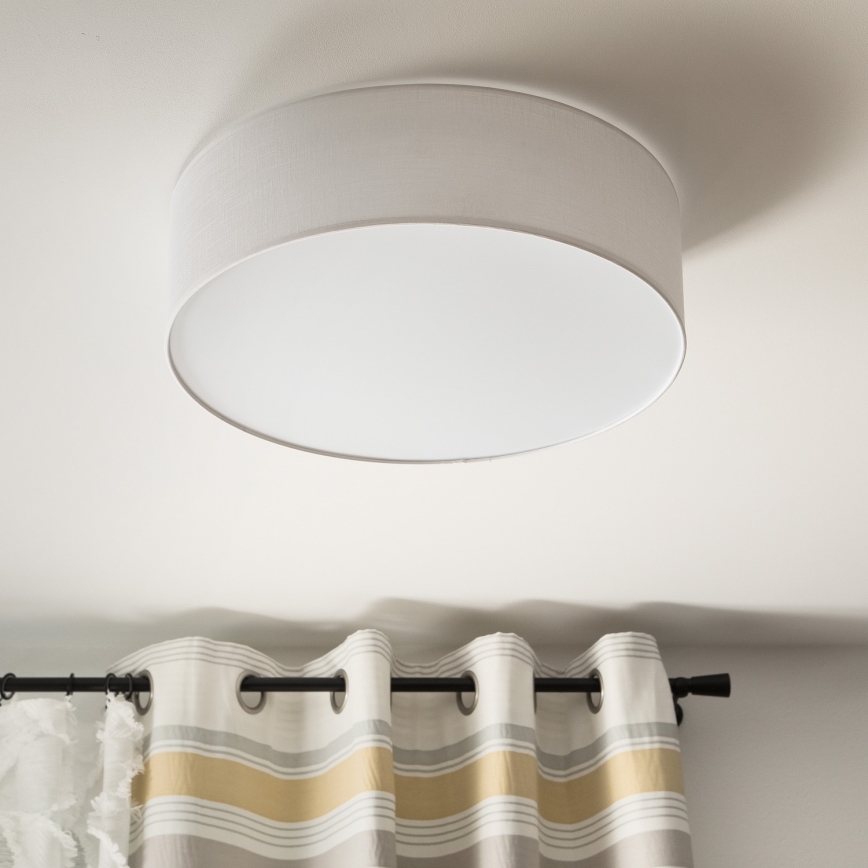 Plafon SIRJA 2xE27/60W/230V śr. 45 cm biały