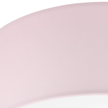 Plafon SIRJA PASTEL 1xE27/60W/230V śr. 35 cm różowy