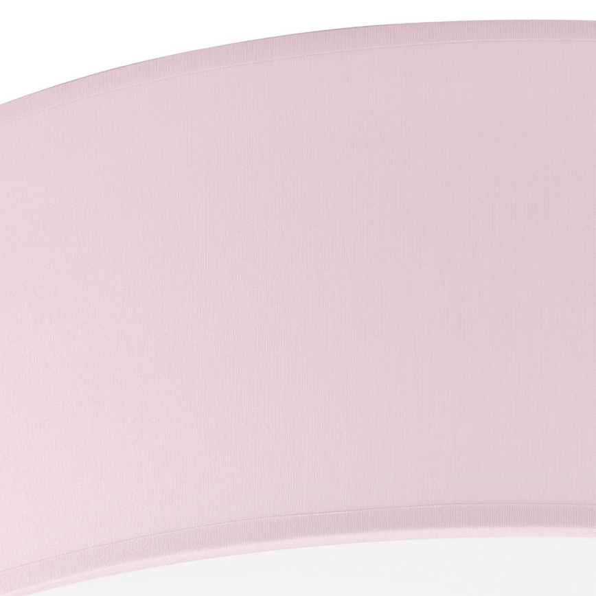 Plafon SIRJA PASTEL 2xE27/60W/230V śr. 45 cm różowy
