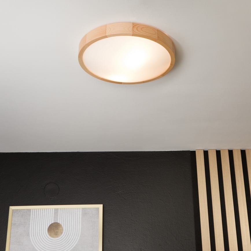 Plafon SOSNA 2xE27/60W/230V śr. 37 cm