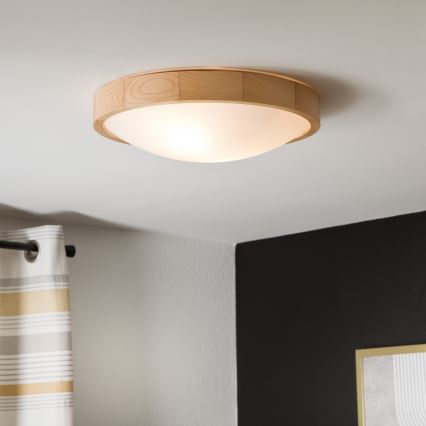 Plafon SOSNA 2xE27/60W/230V śr. 37 cm
