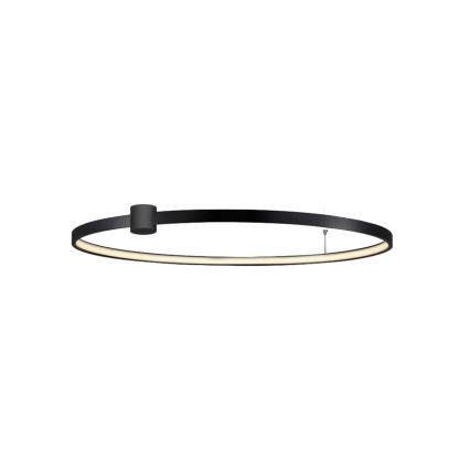 Plafon sufitowy LED RING S LED/50W/230V 3000/4000/6000K śr. 90 cm czarny
