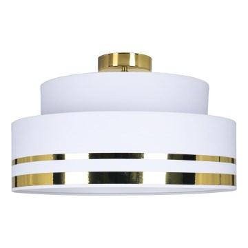 Plafon TAMI 1xE27/60W/230V kremowy/złoty