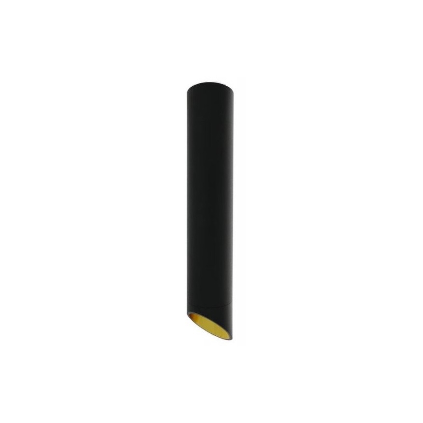 Plafon VALDA 1xGU10/60W/230V czarny