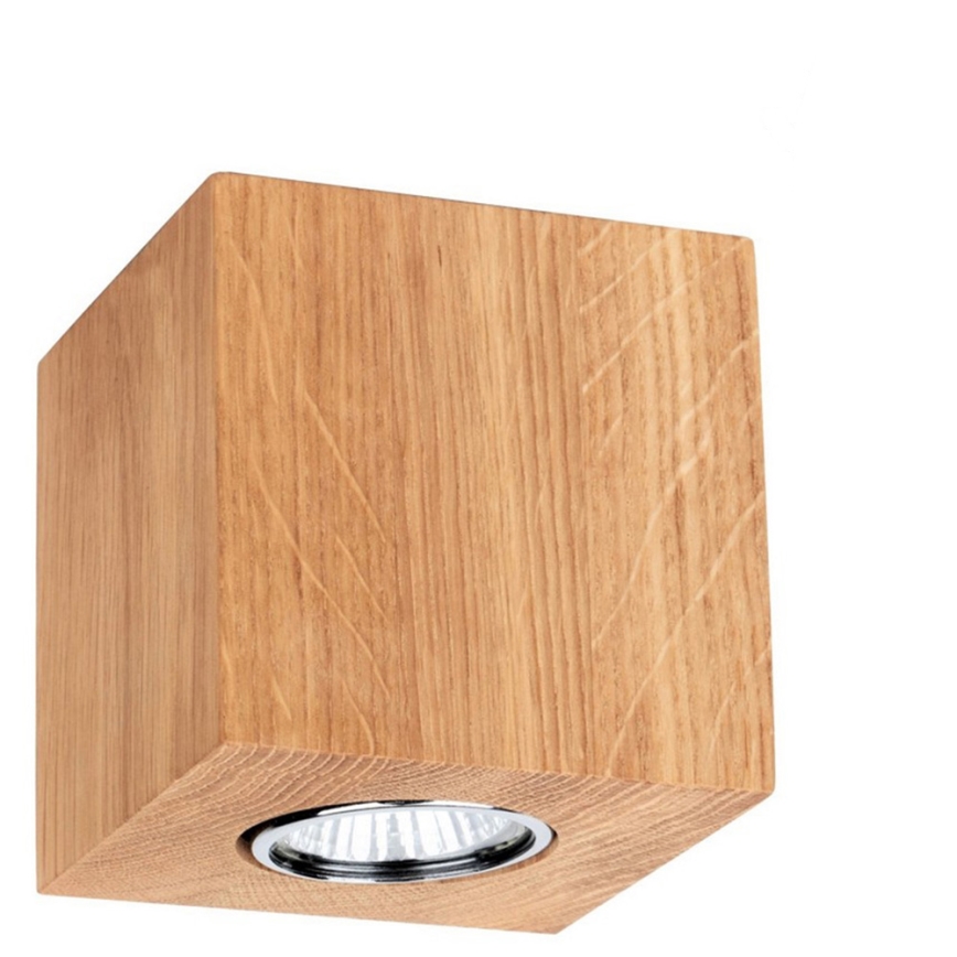 Plafon WOODDREAM 1xGU10/6W/230V dąb